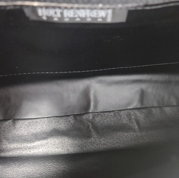 New Vintage Holt Renfrew Made in Canada Purse Leather Animal Print, Green Black - Picture 11 of 12